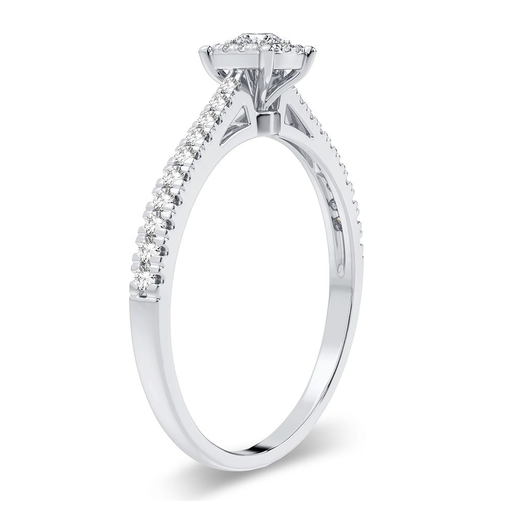 10K 0.09CT Diamond Ring - Picasso Gold & Diamond Jewelry