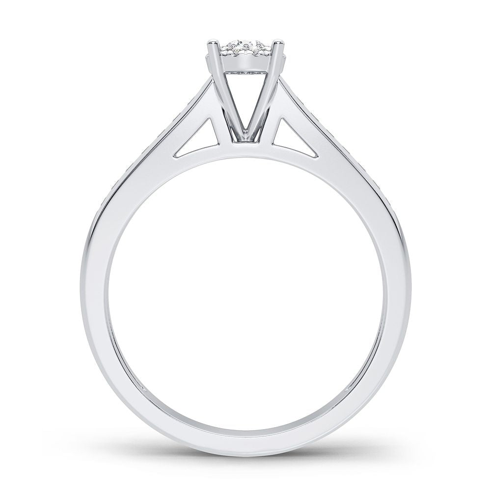 14K 0.22CT Diamond Ring - Picasso Gold & Diamond Jewelry