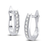 10K 0.06CT Diamond Earring - Picasso Gold & Diamond Jewelry