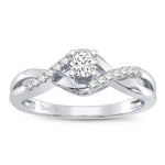 14K 0.16CT Diamond Ring - Picasso Gold & Diamond Jewelry