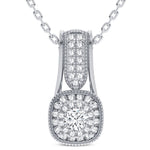 14k 0.20ct Diamond Pendant - Picasso Gold & Diamond Jewelry