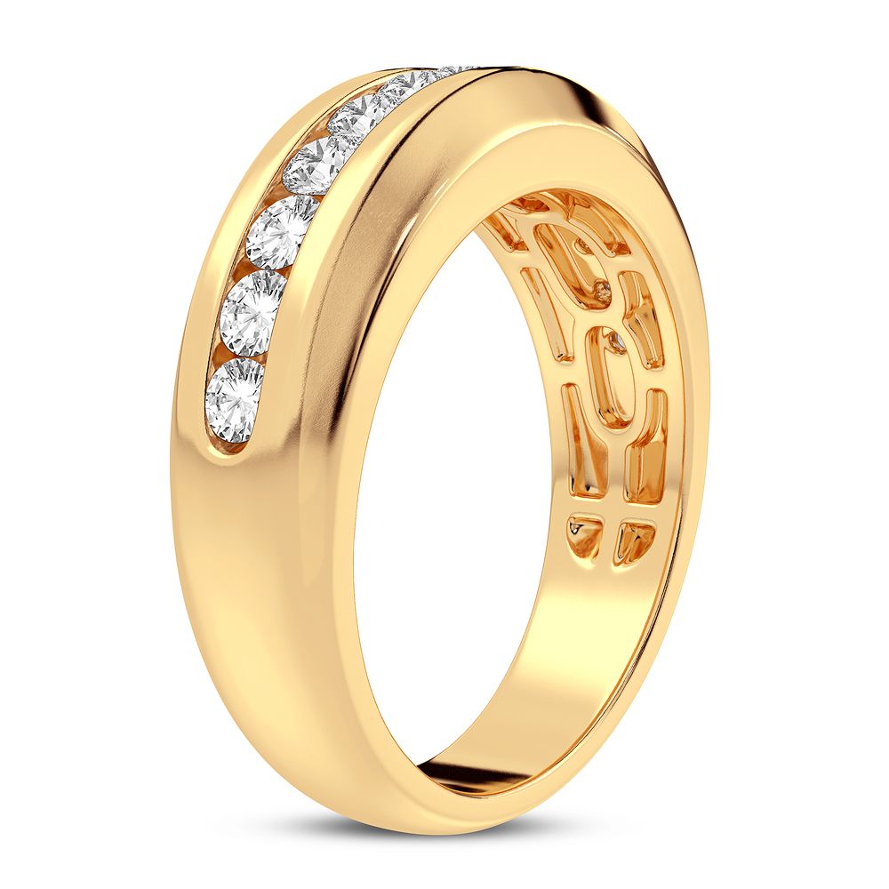 10K 0.50CT Diamond Band - Picasso Gold & Diamond Jewelry
