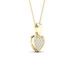 10K 0.05CT Diamond Pendant - Picasso Gold & Diamond Jewelry