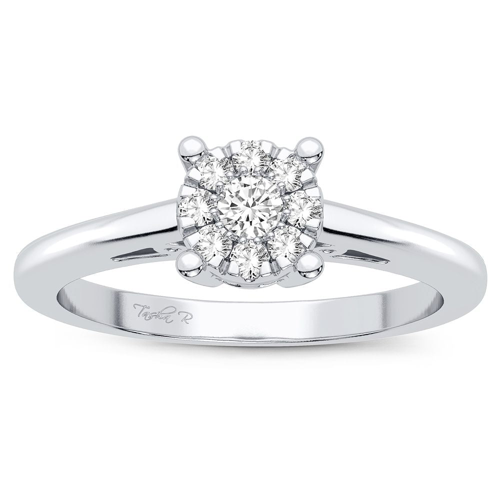 10K 0.10CT Diamond Ring - Picasso Gold & Diamond Jewelry