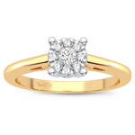 14K 0.10CT Diamond Ring - Picasso Gold & Diamond Jewelry