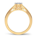 14K 0.10CT Diamond Ring - Picasso Gold & Diamond Jewelry