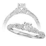 14K 0.20CT Diamond RING - Picasso Gold & Diamond Jewelry