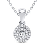 14K 0.05CT DIAMOND PENDANT - Picasso Gold & Diamond Jewelry