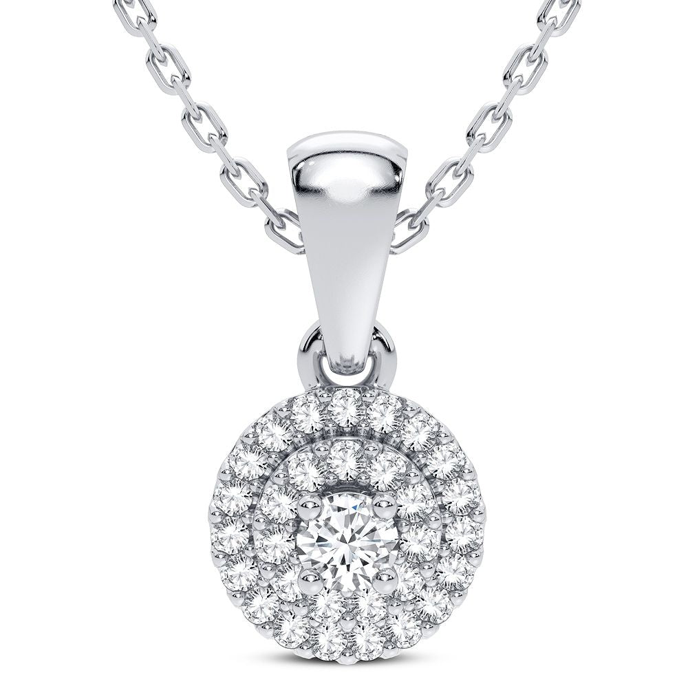 14K 0.05CT DIAMOND PENDANT - Picasso Gold & Diamond Jewelry