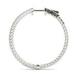 1 ct tw Lab Grown Diamond Earrings in 14K White Gold