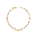 1/4 ct tw Lab Grown Diamond Earrings in 14K Yellow Gold