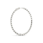 2 3/4 ct tw Lab Grown Diamond Earrings in 14K White Gold