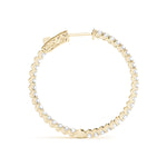 3/4 ct tw Lab Grown Diamond Earrings in 14K Yellow Gold