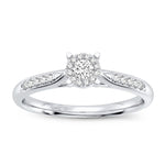 14K 0.15CT Diamond Ring - Picasso Gold & Diamond Jewelry