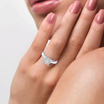 14K 0.25CT Diamond Ring - Picasso Gold & Diamond Jewelry