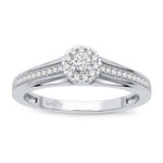 14K 0.20CT Diamond Ring - Picasso Gold & Diamond Jewelry