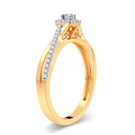 14K 0.20CT Diamond Ring - Picasso Gold & Diamond Jewelry
