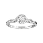 14K 0.25CT Diamond RING - Picasso Gold & Diamond Jewelry