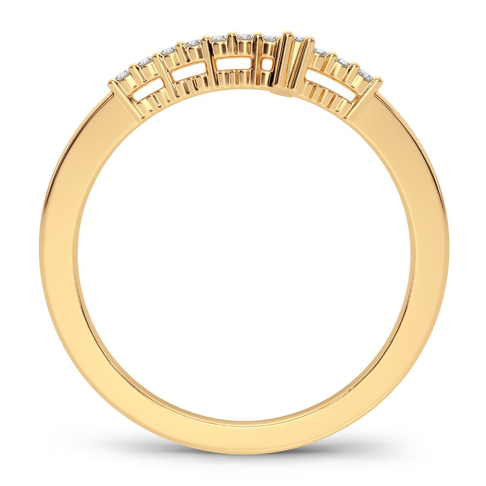 14K 0.11CT DIAMOND RING - Picasso Gold & Diamond Jewelry
