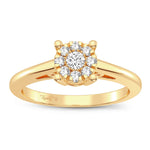 14K 0.14CT Diamond Ring - Picasso Gold & Diamond Jewelry
