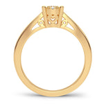 14K 0.14CT Diamond Ring - Picasso Gold & Diamond Jewelry