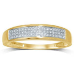 10KT Gold 0.13-0.16CT D-MENS Band: Timeless Elegance for Men - Picasso Gold & Diamond Jewelry
