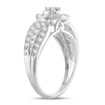 14K 1.00ct Diamond Engagement Ring - Picasso Gold & Diamond Jewelry