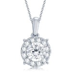 14K 0.50ct Diamond Pendant - Picasso Gold & Diamond Jewelry