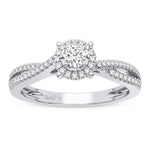 14K 0.25CT Diamond Ring - Picasso Gold & Diamond Jewelry