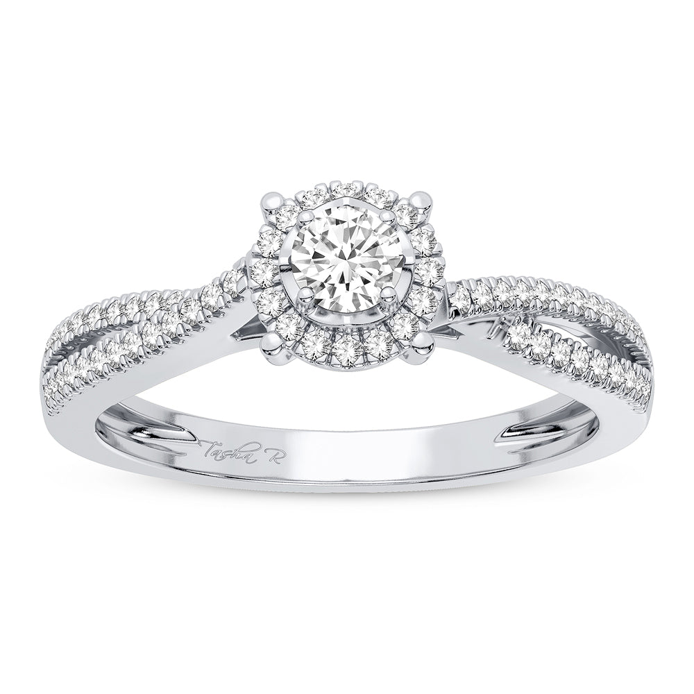 14K 0.25CT Diamond Ring - Picasso Gold & Diamond Jewelry
