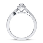 14K 0.25CT Diamond Ring - Picasso Gold & Diamond Jewelry
