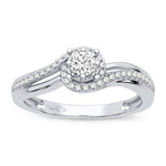14K 0.20CT Diamond Ring - Picasso Gold & Diamond Jewelry