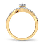 14K 0.20CT Diamond Ring - Picasso Gold & Diamond Jewelry