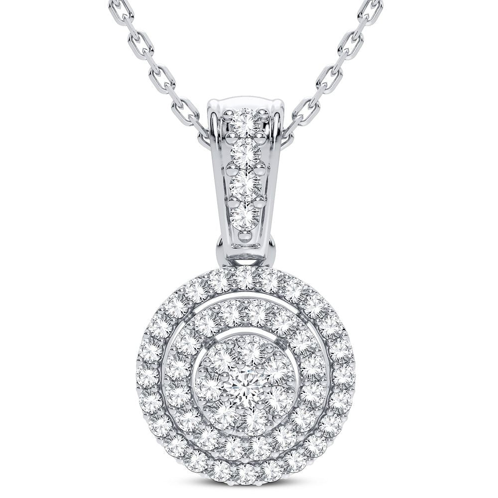 14K 0.25CT DIAMOND PENDANT - Picasso Gold & Diamond Jewelry