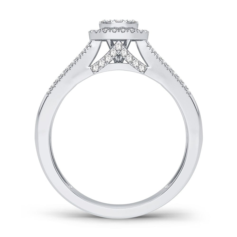 14K 0.45CT Diamond Ring - Picasso Gold & Diamond Jewelry