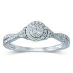 14K 0.25ct Diamond Ring - Picasso Gold & Diamond Jewelry