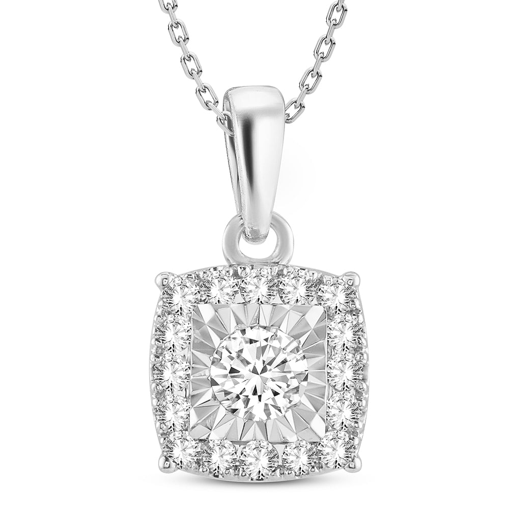 14k 0.50ct Diamond Pendant - Picasso Gold & Diamond Jewelry