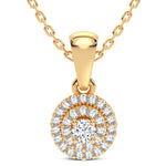 14K 0.15CT DIAMOND PENDANT - Picasso Gold & Diamond Jewelry