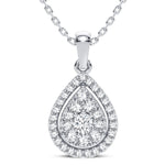 14K 0.30CT DIAMOND PENDANT - Picasso Gold & Diamond Jewelry