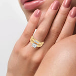 14K 0.25CT Diamond Trio Set - Picasso Gold & Diamond Jewelry
