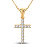 14K 0.25CT Diamond Pendant - Picasso Gold & Diamond Jewelry