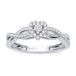 14K 0.20CT Diamond Ring - Picasso Gold & Diamond Jewelry