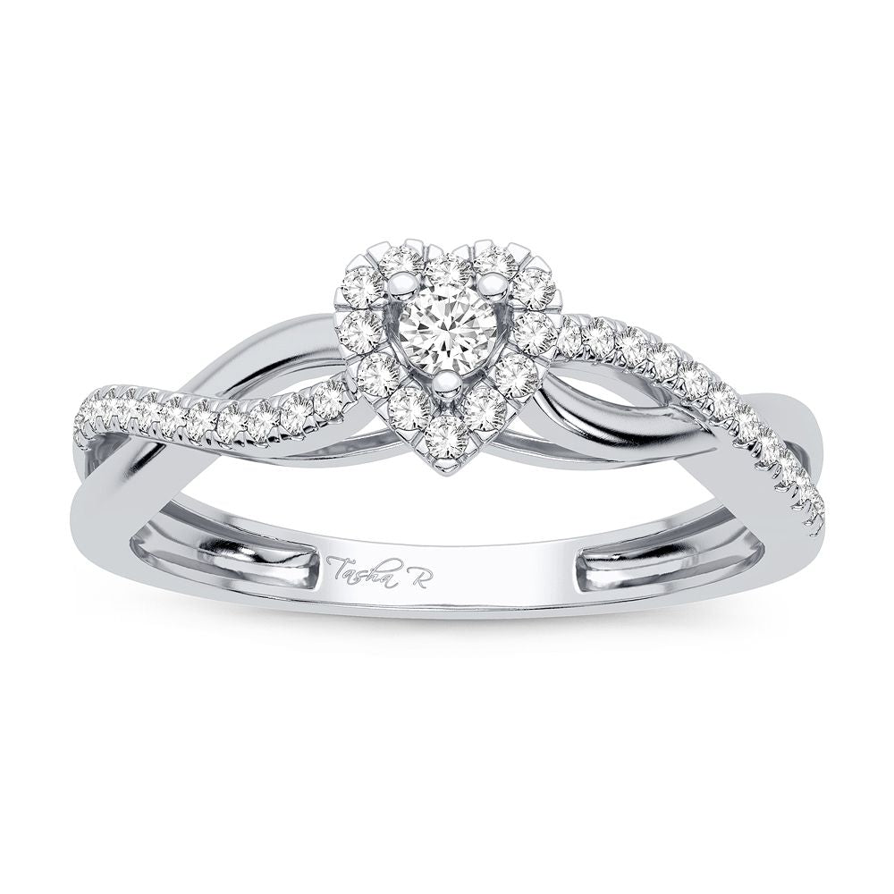14K 0.20CT Diamond Ring - Picasso Gold & Diamond Jewelry