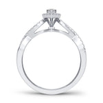 14K 0.20CT Diamond Ring - Picasso Gold & Diamond Jewelry