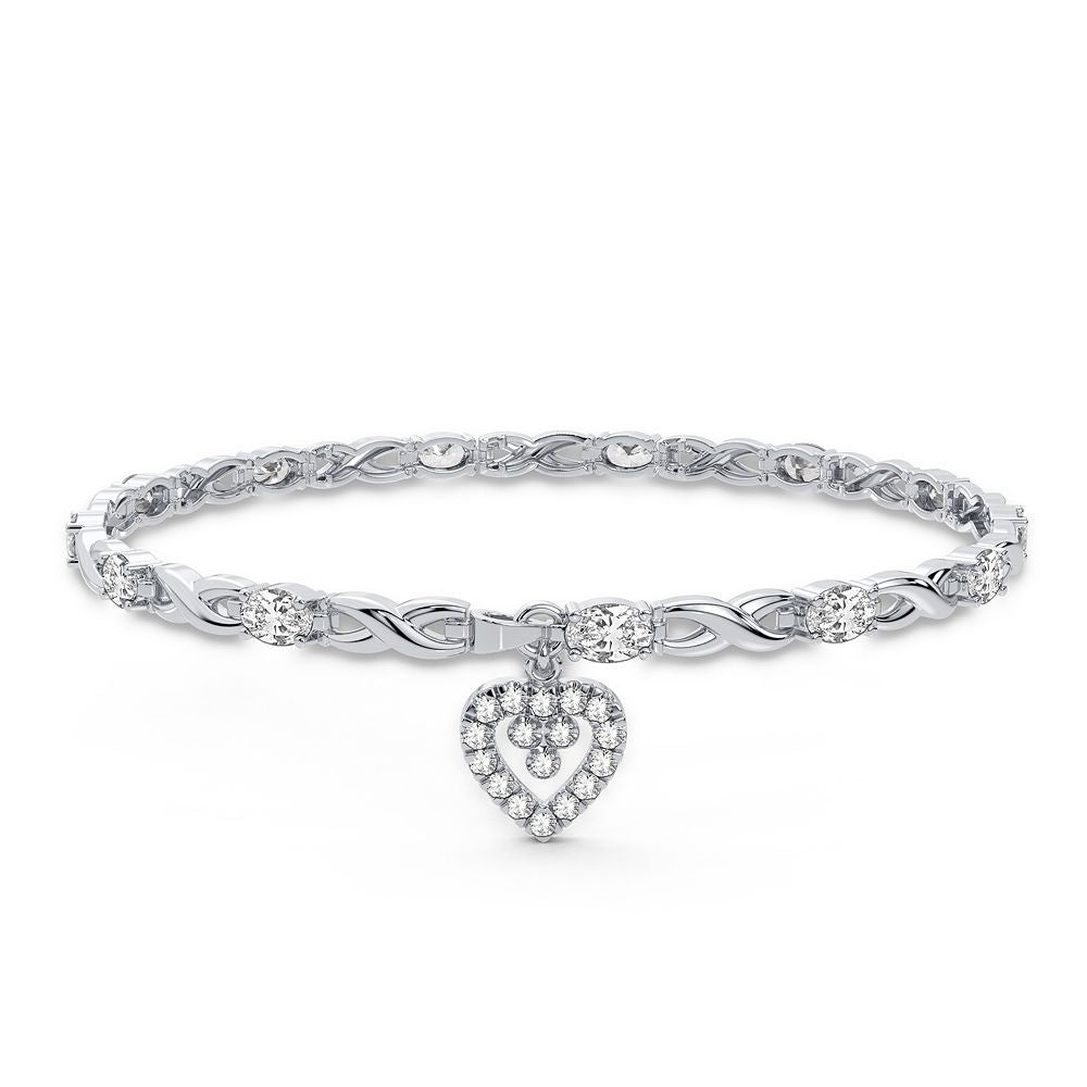 10K 0.10CT DIAMOND BRACELET - Picasso Gold & Diamond Jewelry