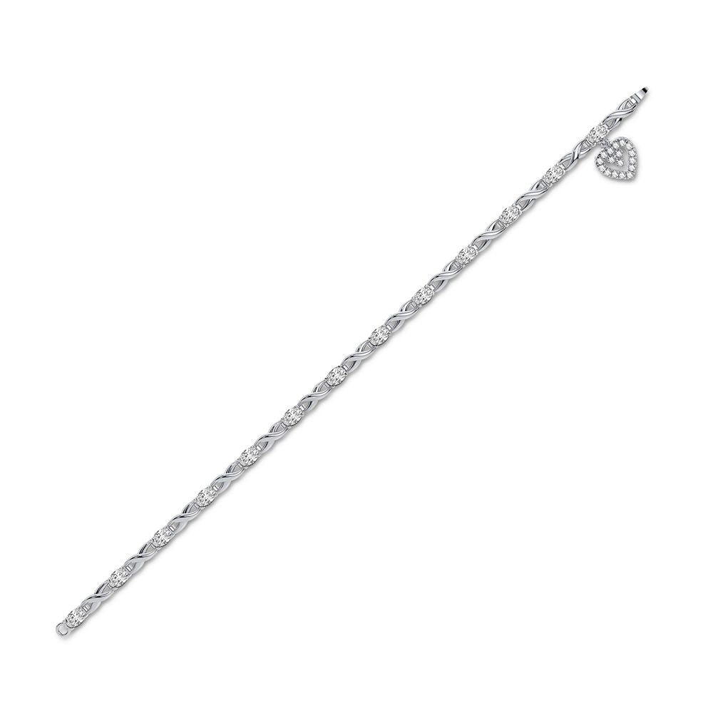10K 0.10CT DIAMOND BRACELET - Picasso Gold & Diamond Jewelry