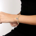 10K 0.10CT DIAMOND BRACELET - Picasso Gold & Diamond Jewelry