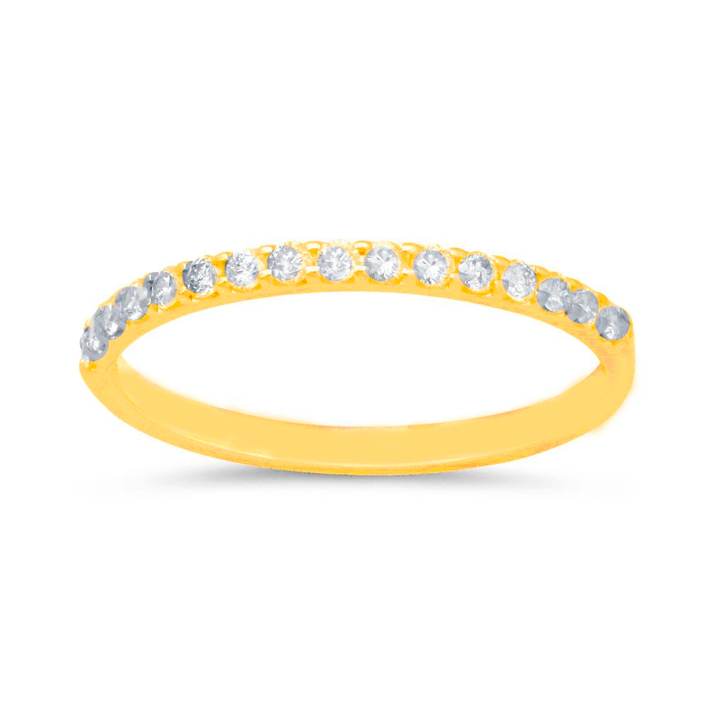 14K 0.25ct Ladies Band - Picasso Gold & Diamond Jewelry