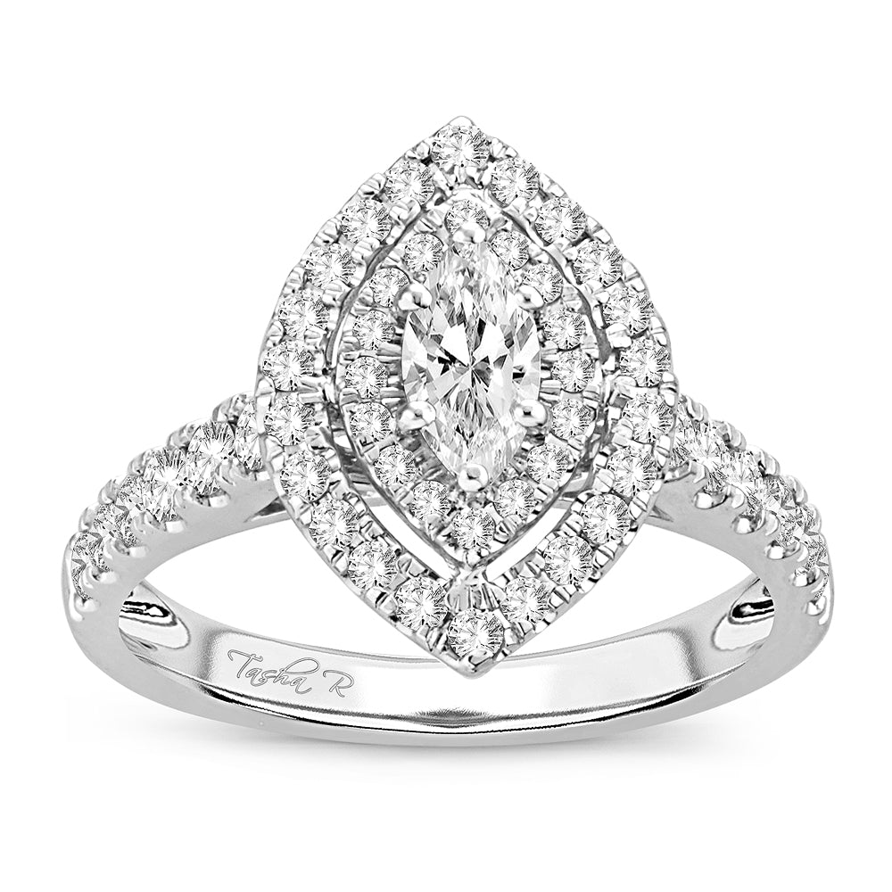14K 1.00CT Diamond RING - Picasso Gold & Diamond Jewelry