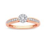 14K 0.25CT Diamond Ring - Picasso Gold & Diamond Jewelry
